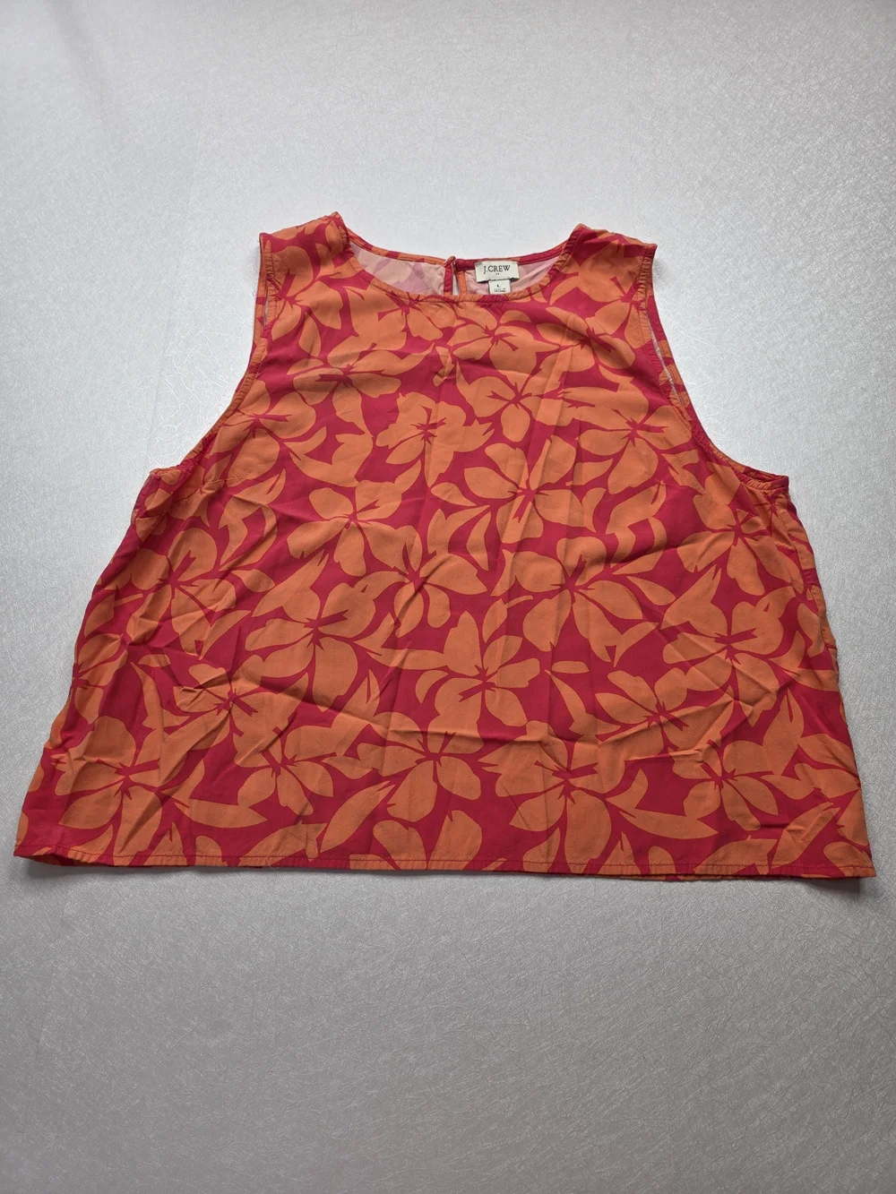 J.Crew Tropical Floral Tank Top